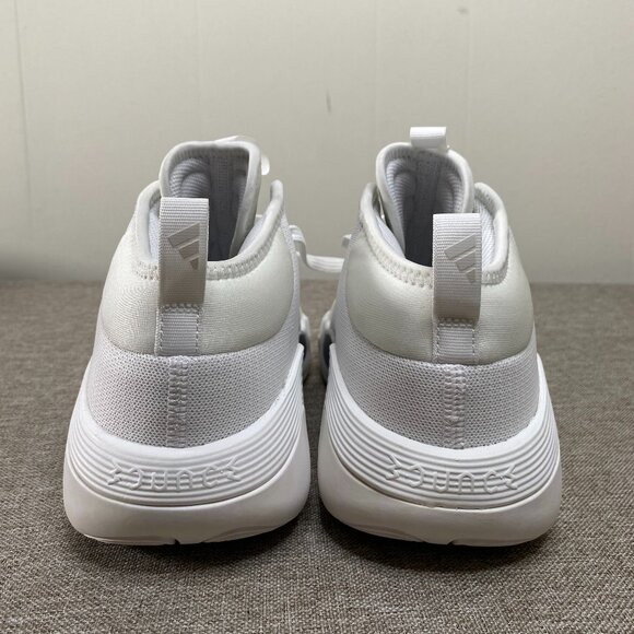 adidas Exhibit Select Mid Sneakers Women's 8.5 White Silver Metallic IE9332 NWT - Picture 3 of 12